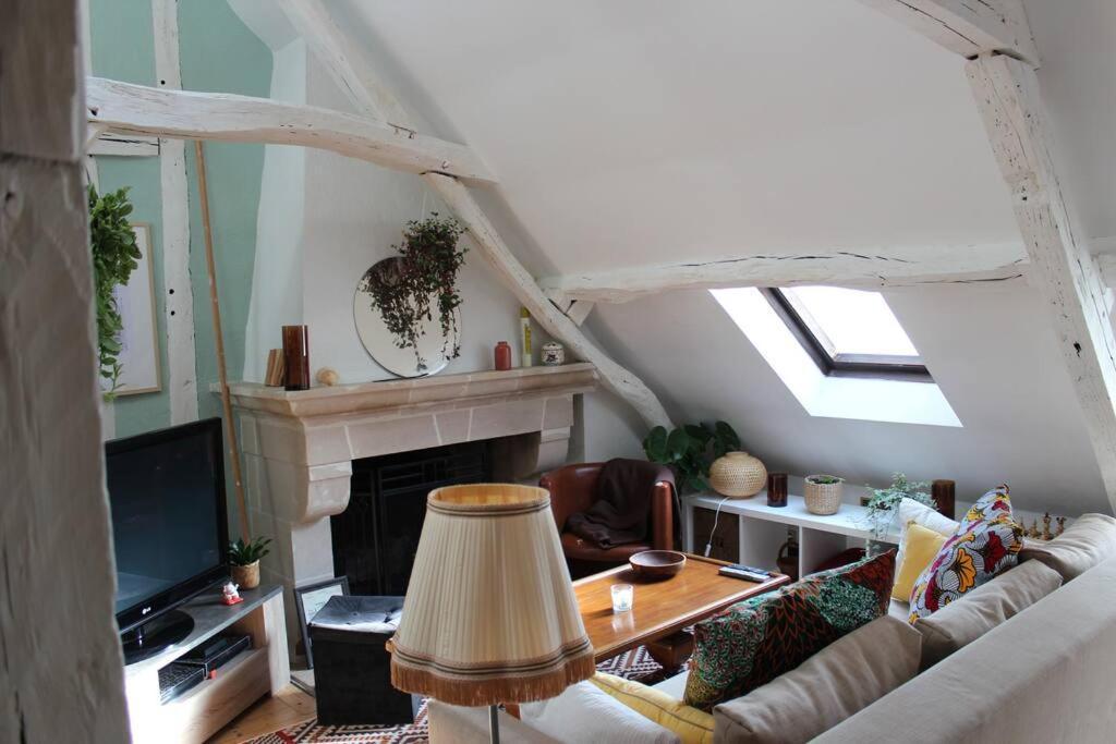 Charmant Appartement Vieux Tours Exteriör bild