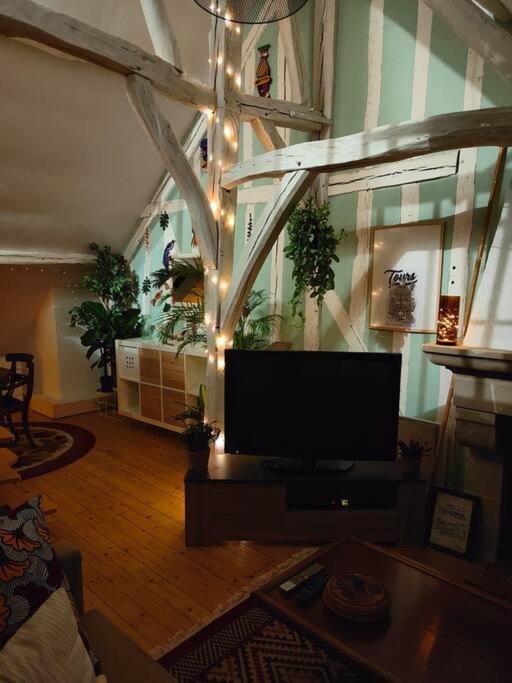 Charmant Appartement Vieux Tours Exteriör bild